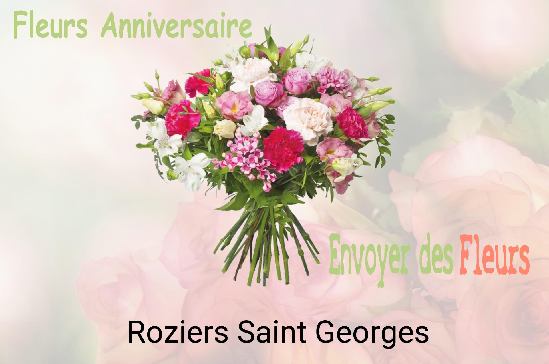 Bouquet de fleurs d’anniversaire livré à Roziers-Saint-Georges